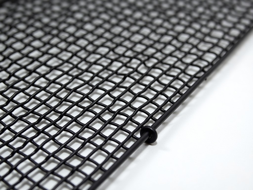 Black Powder Coated 304 Stainless Steel Screen Mesh