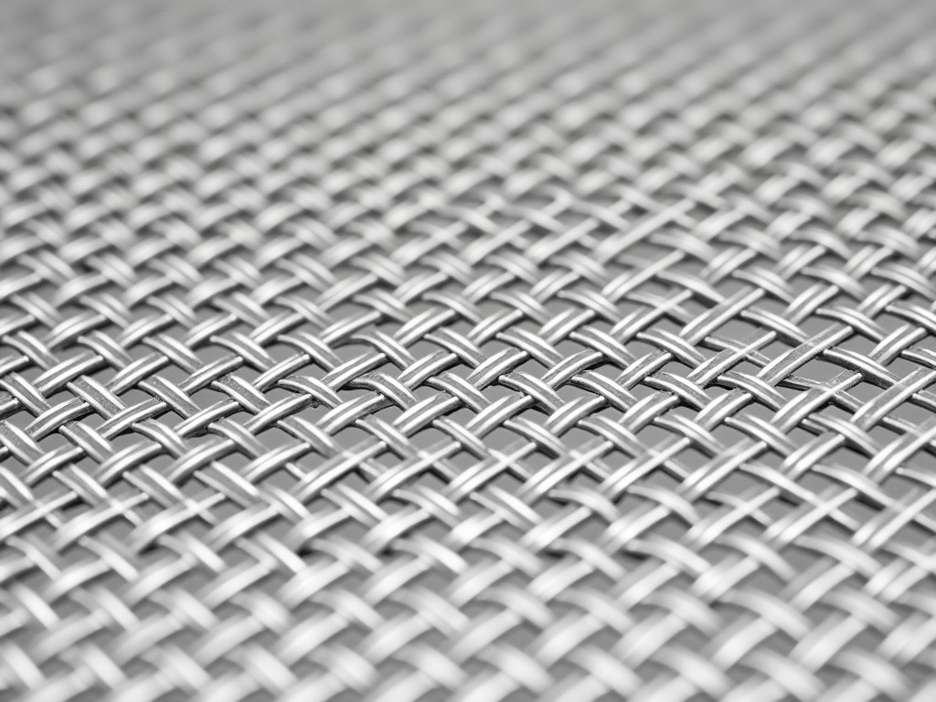 Fine 316 Stainless Steel Plain Woven Mesh